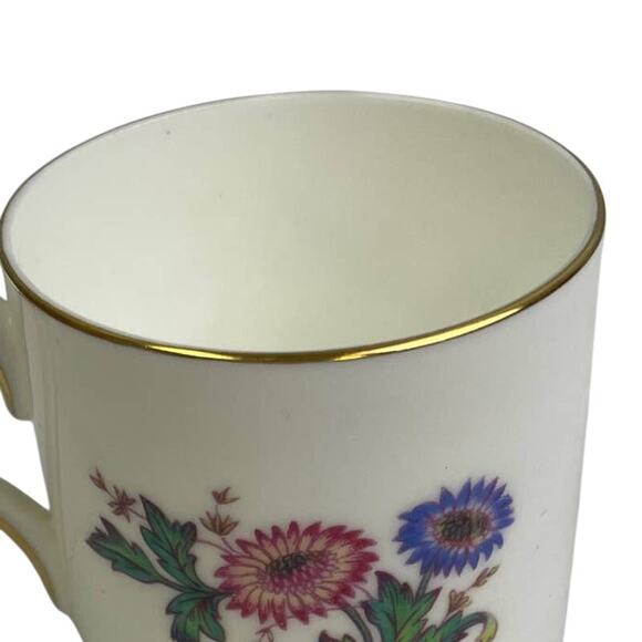 Vintage Wedgwood Devon Sprays England Cup & Saucer Floral Bone China Teacup Set - Picture 5 of 7